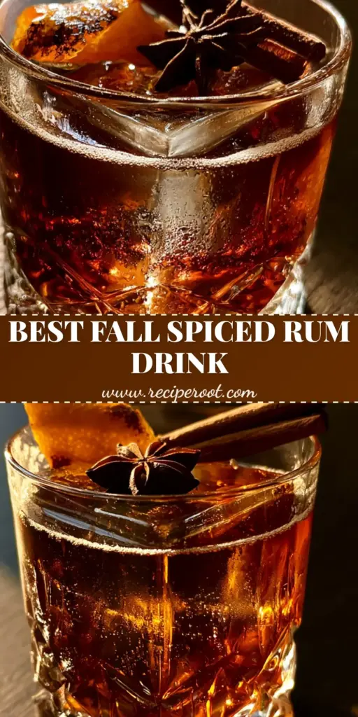 Spiced Rum Cocktails: The Sophisticated Smoked Spiced Rum Old Fashioned 4 A luxury spiced rum cocktail in a crystal glass with a scorched orange peel and star anise garnish. (spiced rum cocktails)