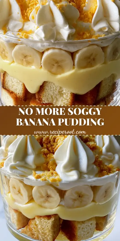 Pound Cake Banana Pudding: The Ultimate Gourmet Southern Trifle 4 A close-up of a gourmet pound cake banana pudding trifle in a glass bowl with toasted cake cubes and vanilla bean custard.