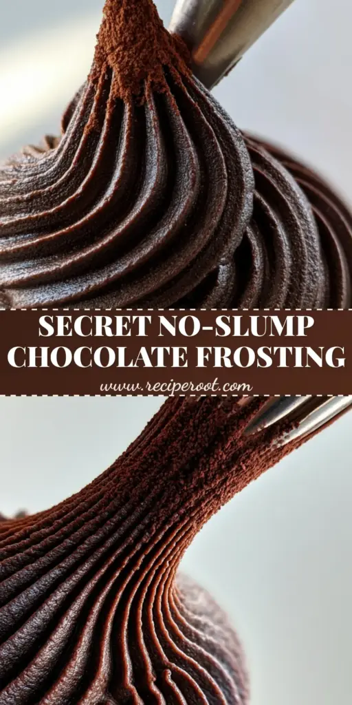 Chocolate Buttercream Frosting: The Ultimate Dark Fudgy Recipe 3 A tall, high-definition swirl of chocolate buttercream frosting with razor-sharp ridges on a golden cupcake.